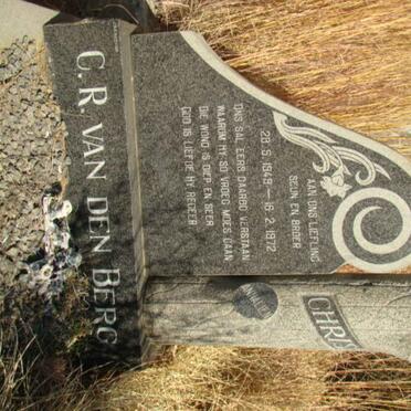 BERG C.R., van den 1949-1972