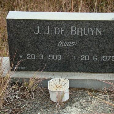 BRUYN J.J., de 1909-1979
