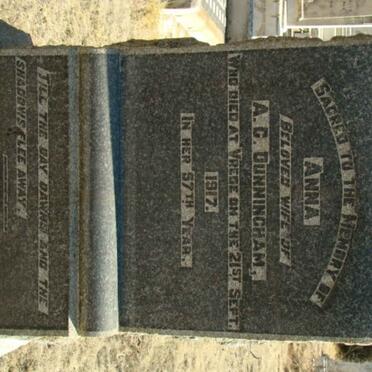 DUNNINGHAM Anna -1917