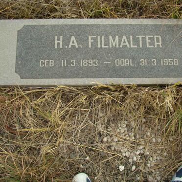 FILMALTER H.A. 1893-1958