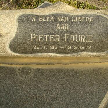 FOURIE Pieter 1912-1972