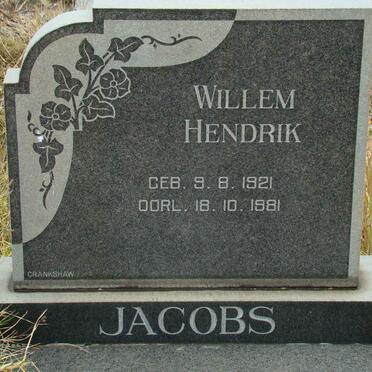 JACOBS Willem Hendrik 1921-1981