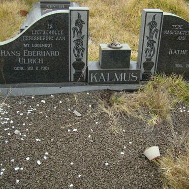 KALMUS Hans Eberhard Ulrich -1981 &amp; Kathe -1981