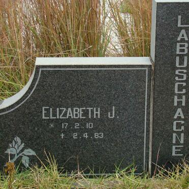 LABUSCHAGNE Elizabeth J. 1910-1983