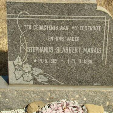 MARAIS Stephanus Slabbert 1919-1968