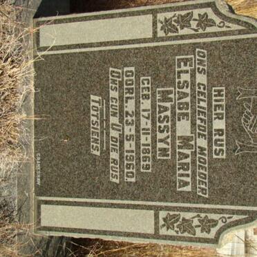 MASSYN Elsabe Maria 1869-1960