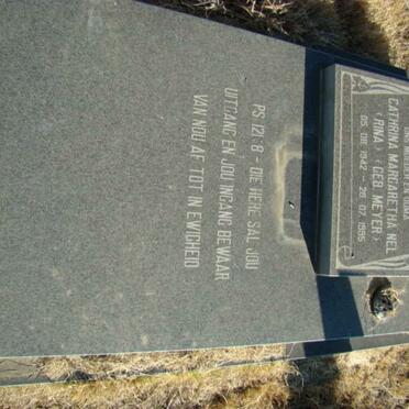 NEL Cathrina Margaretha nee MEYER 1942-1995