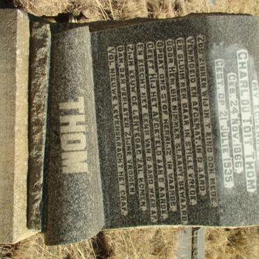 THOM Charl du Toit 1866-1935