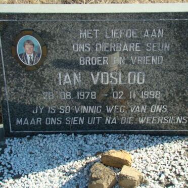 VOSLOO Ian 1978-1998
