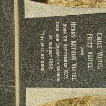 VUITEL Emile :: VUITEL Fritz :: VUITEL Henry Arthur 1877-1952