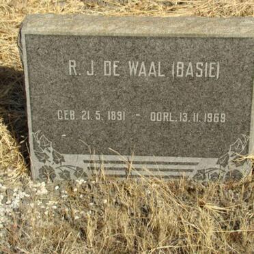 WAAL R.J., de 1891-1969