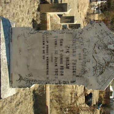 ZIETSMAN Christiaan Frederik 18?4-1902