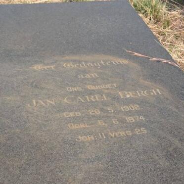 BERGH Jan Carel 1902-1974