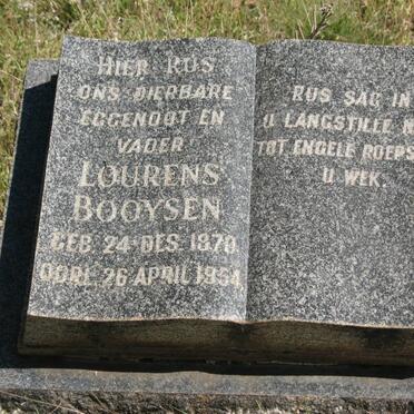 BOOYSEN Lourens 1870-1954