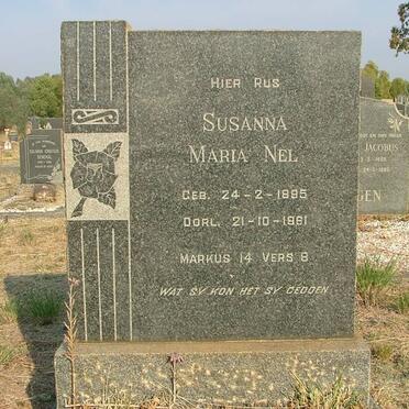 NEL Susanna Maria 1895-1961