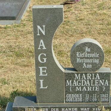 NAGEL Maria Magdalena 1942-1996