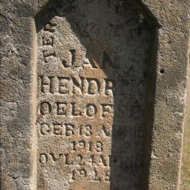 OELOFSE Jan Hendrik 1918-1945