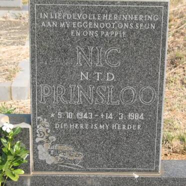 PRINSLOO N.T.D. 1943-1984