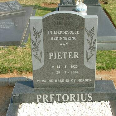 PRETORIUS Pieter 1923-2006