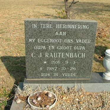 RAUTENBACH C.J. 1916-1987