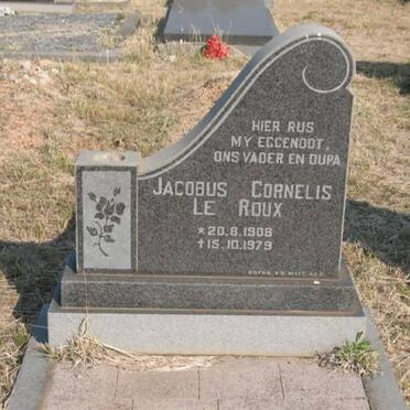 ROUX Jacobus Cornelis, le 1908-1979
