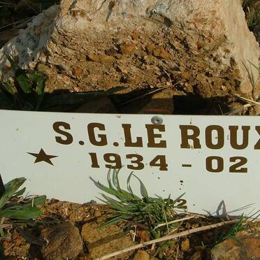 ROUX S.G., le 1934-