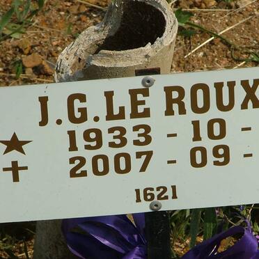 ROUX J.G., le 1933-2007
