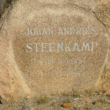 STEENKAMP Johan Andries 1942-1988