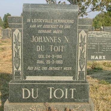 TOIT Johannes N., du 1913-1960