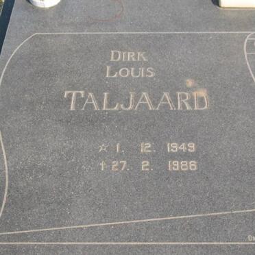 TALJAARD Dirk Louis 1949-1986