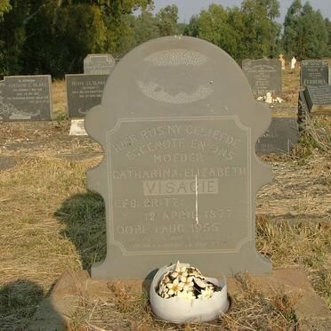 VISAGIE Catharina Elizabeth nee BRITZ 1877-1956