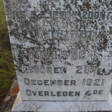 BEUKES Adriaan Francois 1921- 