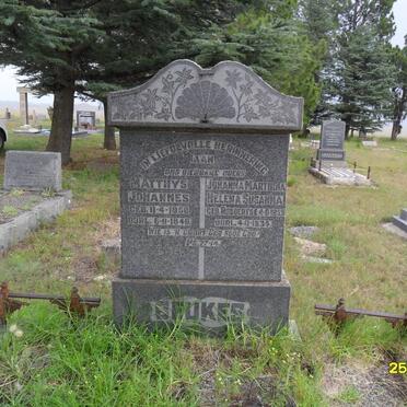 BEUKES Matthys Johannes 1858-1940 &amp; Johanna Marthina Helena Susanna ROBBERTSE 1859-1934