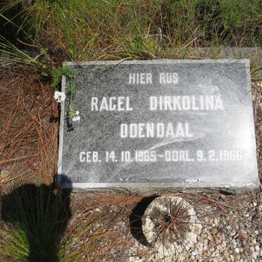ODENDAAL Ragel Dirkolina 1965-1966