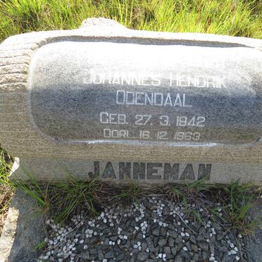 ODENDAAL Johannes Hendrik 1942-1963