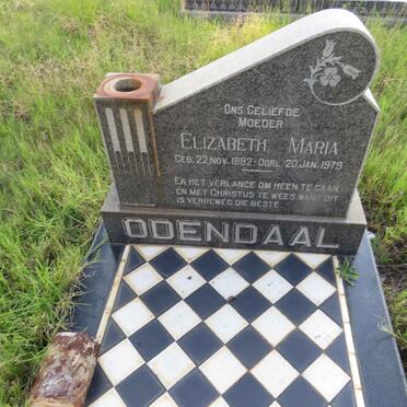 ODENDAAL Elizabeth Maria 1882-1979