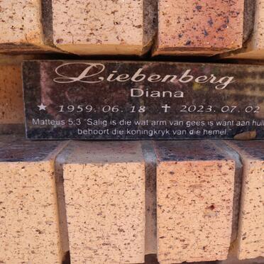 LIEBENBERG Diana 1959-2023