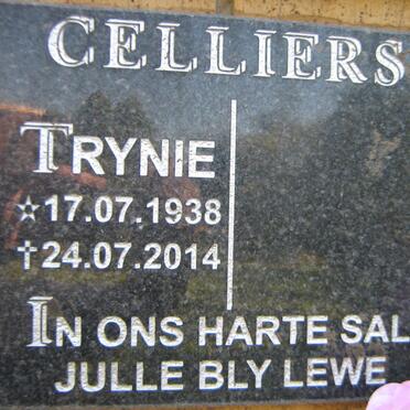 CELLIERS Trynie 1938-2014