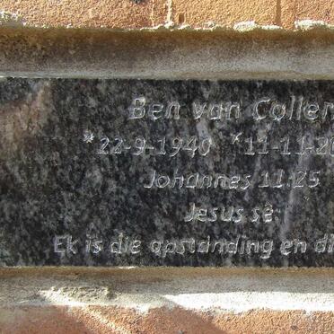 COLLER Ben, van 1940-2015