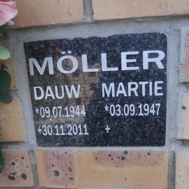 MÖLLER Dauw 1944-2011 &amp; Martie 1947-
