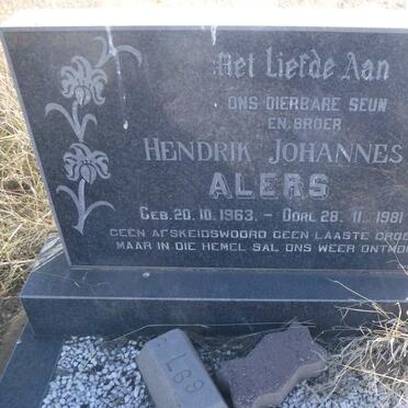 ALERS Hendrik Johannes 1963-1981