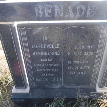 BENADE J.J. 1975-2002