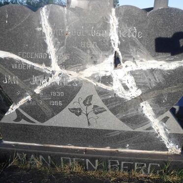 BERG Jan Johannes, van den 1930-1986
