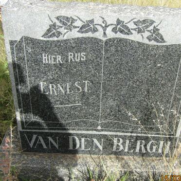 BERGH Ernest, van den