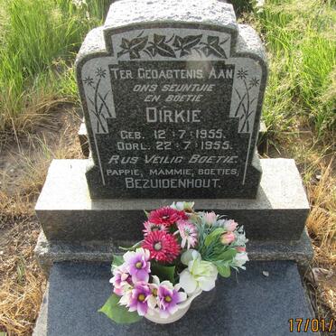 BEZUIDENHOUT Dirkie 1955-1955