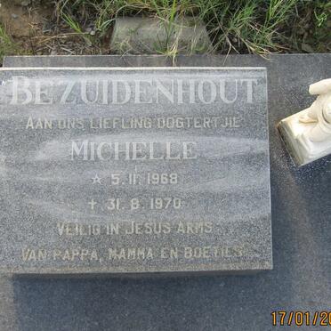 BEZUIDENHOUT Michelle 1968-1970