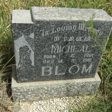 BLOM Micheal 1961-1961