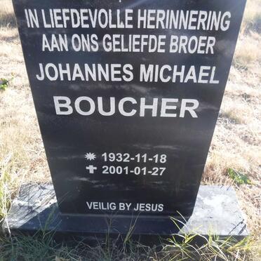 BOUCHER Johannes Michael 1932-2001