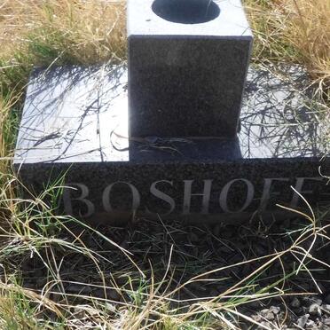 BOSHOFF Eliza Johannes 1919-1986 &amp; Carolina Wilhelmina BAKKES 1917-1998