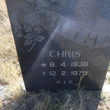 BOTHA Chris 1938-1979